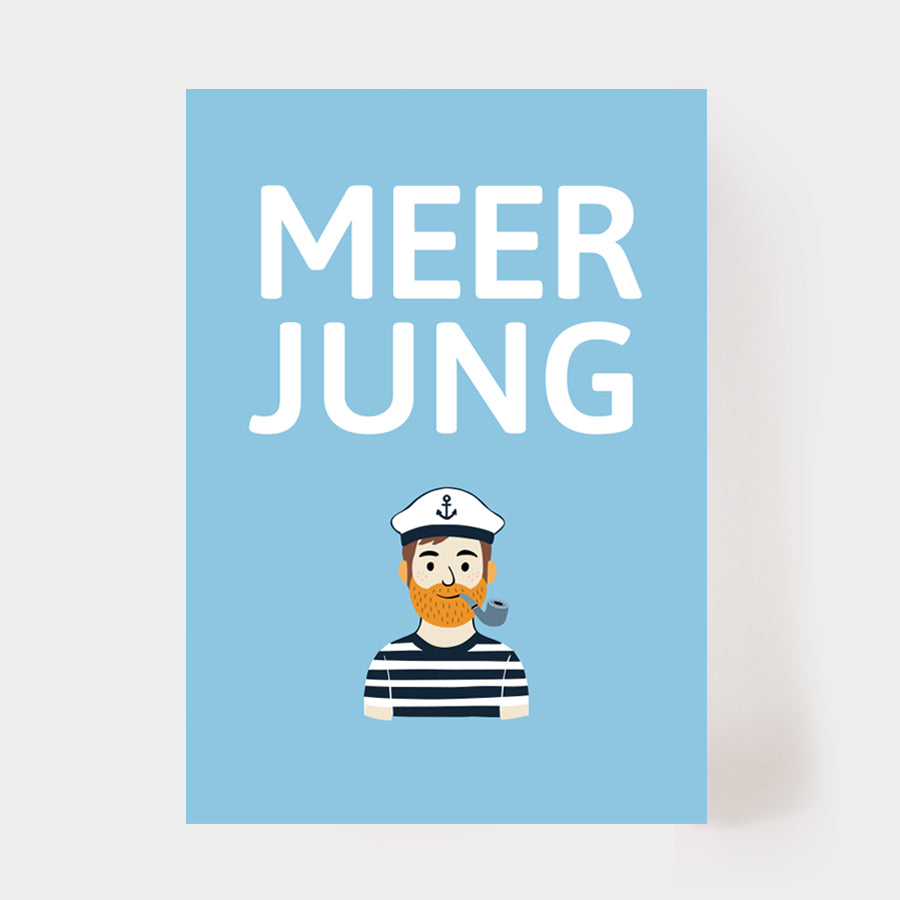 Postkarte "Meerjung"