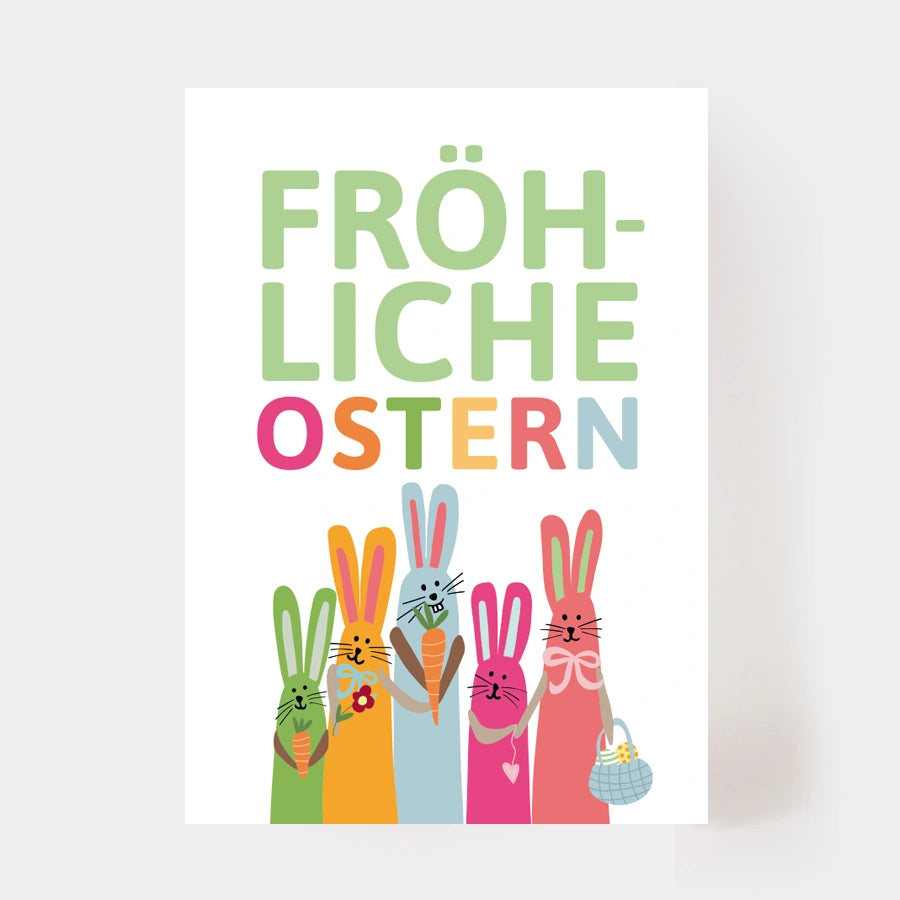 Postkarte "Fröhliche Ostern"