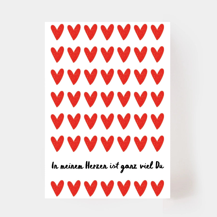 Postkarte "Ganz viel Du"