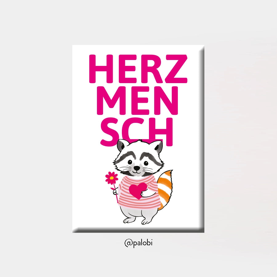 Magnet "Herzmensch"