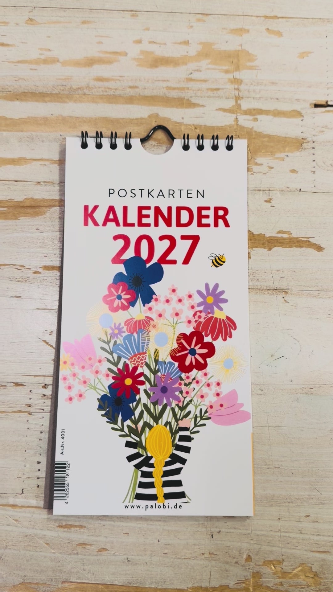 Postkarten Kalender 2027